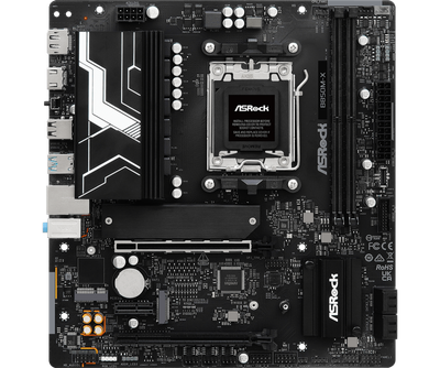 Pllakë amë ASRock B850M X, AMD Ryzen AM5, DDR5, MATX