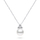 Set Brilio Silver - vathë + qafore SET228W 