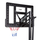 Kosh basketbolli Nils ZDK020, i rregullueshëm 2.45-3.05 m, bazë 75L, i zi