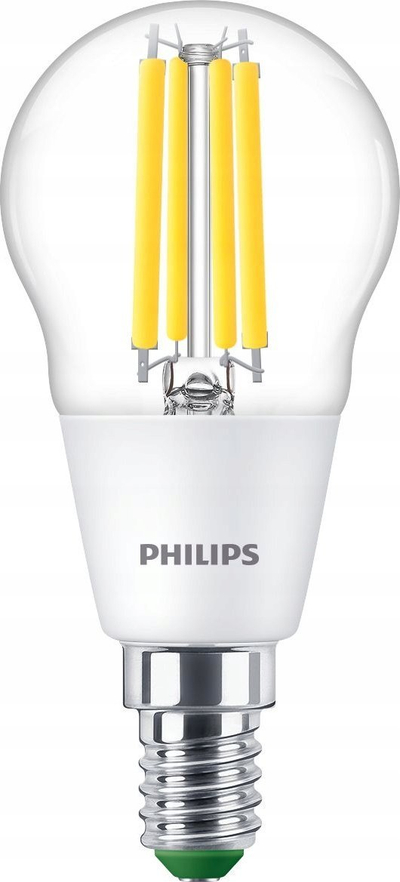 Llampë LED Philips G45 E14, 2.3W 485lm, 4000K, xham i tejdukshëm