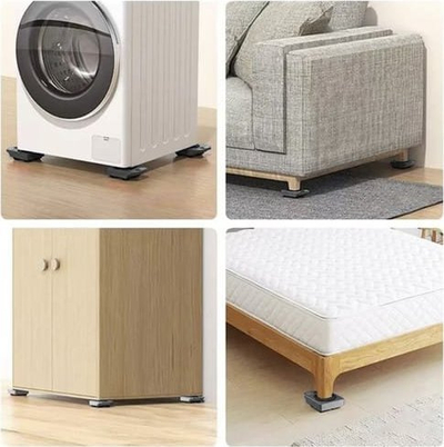 Set levë për ngritje mobiljesh BIGSTREN 24224, 5 në 1, mban deri 150 kg, gri