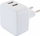 Karikues muri Schwaiger LAD230 531, 2x USB, 230V, i bardhë