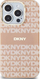 Заштитна кутија DKNY DKHMP14LHRHSEP за iPhone 14 Pro 6.1", тврда маска, MagSafe, розова