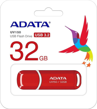 USB ADATA UV150 32GB, e kuqe