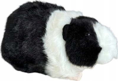 Loder pelushi Guinea Pig pa markë, 20cm, 36 copa, bardh e zi