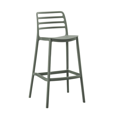 Stol bari Snod 37,2×50×101,5 Hcm (HM6099.07), gjelbër