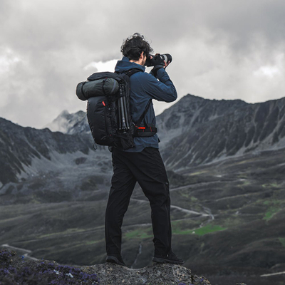 Çantë shpine fotografike PGYTECH OnePro Flex, 50L, rezistente ndaj ujit, e zezë