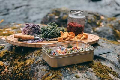Set gatimi kampingu Trangia 28 T Mini, alumini, me djegës alkooli, argjendtë