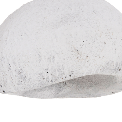 Llambadar tavani Stoner M HM4418.02, resinë gurë, 55x45x40 cm, i bardhë