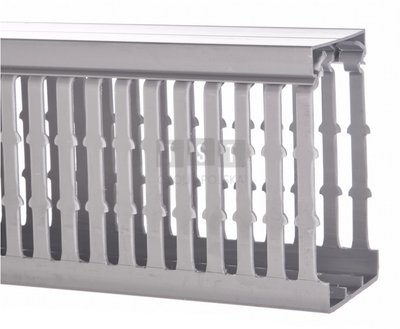 Kanal kabllor Hager BA7A60100, 60x100mm, 2m, gri RAL 7030
