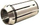 Kapëse freze DeWalt DW624 DW625, 10mm, metal, ngjyrë argjendi