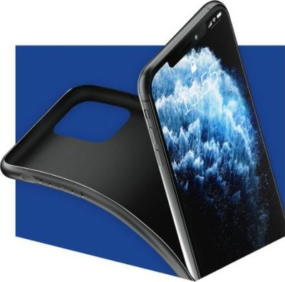 Këllëf telefoni 3mk Matt Case për Huawei Y5p, xhel TPU, i hollë, i zi mat