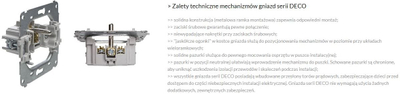 Prizë murale Karlik 7DGFK, SAT + RJ45 1x, silver metallic