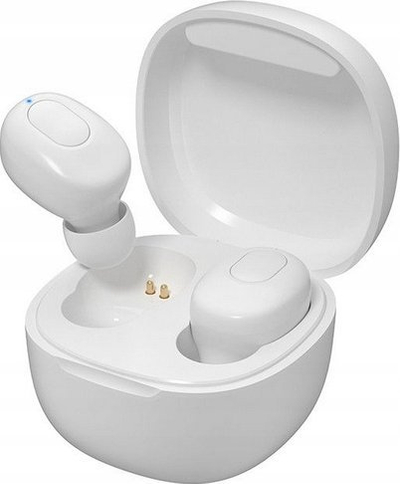 Kufje wireless T-phox TWS B21, Bluetooth 5.0, me kuti karikimi, të zeza