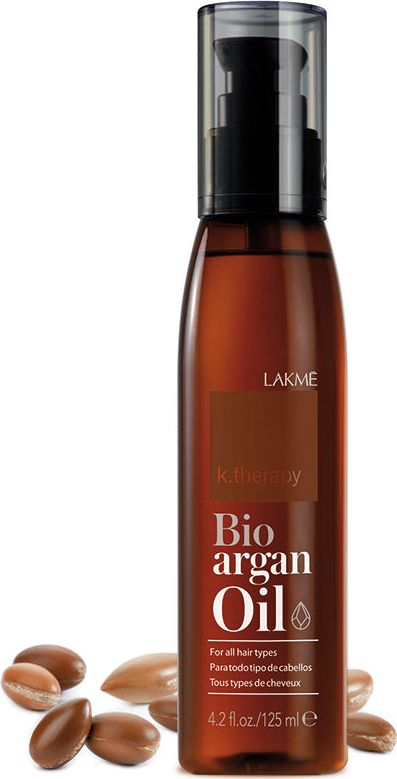 Vaj flokësh Lakmé K.Therapy Bio Argan Oil, 125ml, për çdo lloj floku