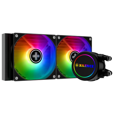 Ftohës uji CPU Xilence Performance A+ LiQuRizer LQ240 ARGB, 240mm, AIO, i zi