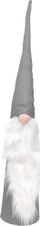 Figurina dekorative xhuxh, set 3 copë, 60 70 80 cm, gri