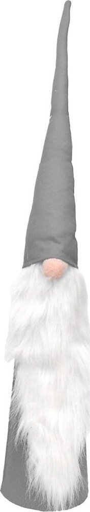Figurina dekorative xhuxh, set 3 copë, 60 70 80 cm, gri