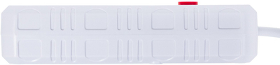 Shtepshe Maclean MCE392 W, 4 presa Schuko, 3x USB, 1.5m, e bardhë