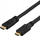 Kabllo HDMI Deltaco HDMI-1250, 25m, 4K High Speed, e zezë