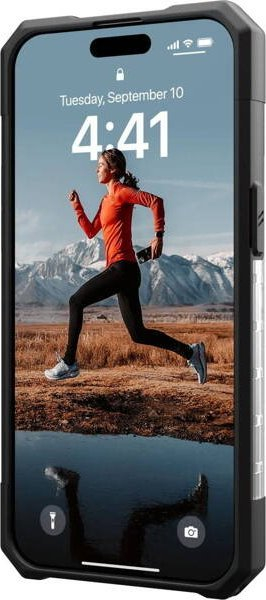 Mbulesë telefoni UAG Plasma Ice për iPhone 15 Pro 6.1", transparente, rezistente ndaj goditjeve