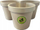 Vazo lulesh Nampook Flowerpot Ek Stackable, 44 cm, polipropilen, gri
