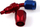 Përçues alumini TurboWorks Tip 45 AN4, lidhje scissor crimp, 45°, ngjyrë argjendtë