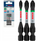 Set bitash tornivide Bosch Pro Impact Control, Pozi PZ1 PZ2 PZ3, 55mm, 3 copë