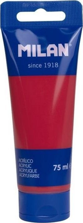 Bojë akrilike Milan, tub 75 ml, coral red