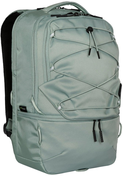 Çantë shpine Targus Work+Play Flex EcoSmart, 15-16", me vend më vete për laptop, gri