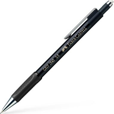 Laps mekanik Faber-Castell Grip 134599FC, 0.5mm, me gomë, i zi