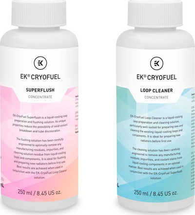 Pastrues loop ftohës me ujë EK CryoFuel, set 250ml, për PC