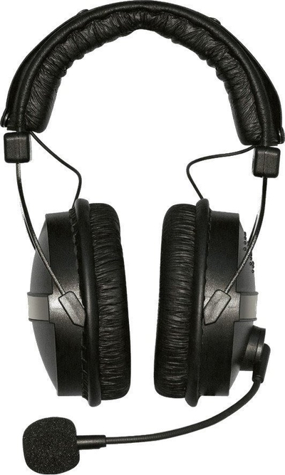 Kufje USB Behringer HLC660U, me mikrofon, over ear, të zeza