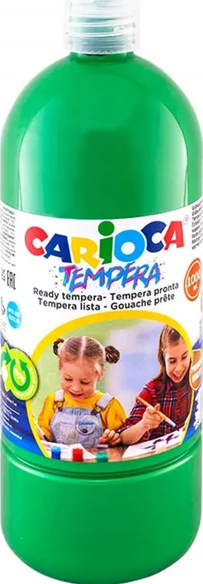 Bojë tempera Carioca 170-1450/17, 1000 ml, e gjelbër