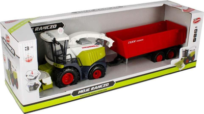 Traktor lodër Mega Creative My Ranch Combine Harvester me rimorkio, 40 cm, dritë dhe tinguj, shumëngjyrësh