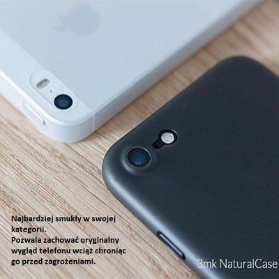 Mbulesë telefoni 3mk NaturalCase për Xiaomi Mi 9, plastike, transparente