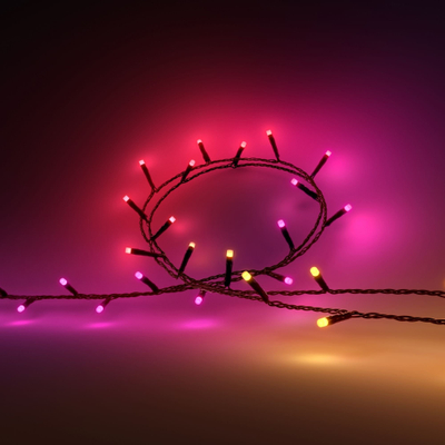 Drita dekorative smart Philips Hue Festavia, 8m, 100 LED, shumëngjyrëshe