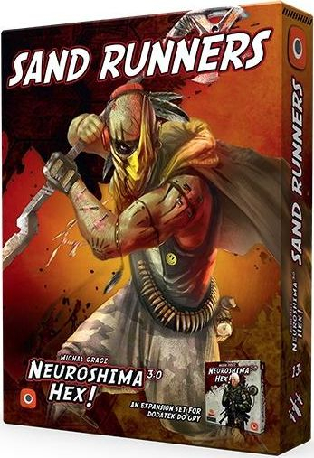 Zgjerim loje tavoline Portal Games Neuroshima Hex 3.0 Sand Runners, fraksion i ri për lojtarë me përvojë, shumëngjyrëshe