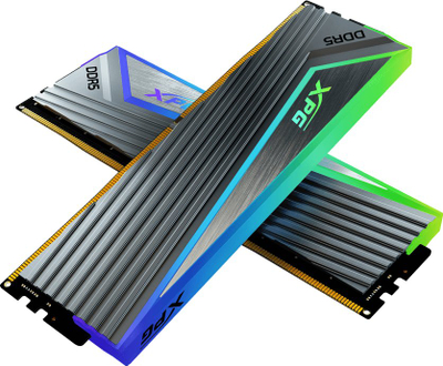 Меморија RAM Adata XPG Caster RGB, 32GB DDR5, 6400MHz, сива