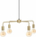 Llambadar tavani Atmosphera Suspension X4 Teve, metal, 4 porta E27, ari