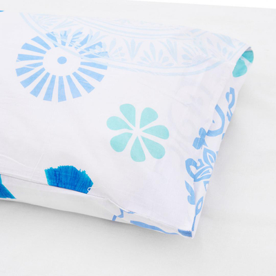 Set shtrati king size Paros, pambuk 100%, 132 TC, shumëngjyrësh