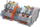 Електрична мерна лента Wago LPW 847-837/060-1000, 20 паралелни излези, 60V AC, сива