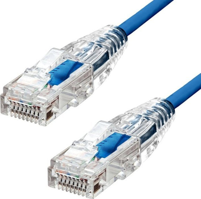 Kabllo rrjeti ProXtend Slim Cat6, 4m, LSZH, blu