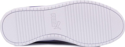 Atlete për goca Puma Rickie Classic W 394251 21, sintetike, të bardha me vjollcë