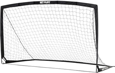 Portë futbolli Spartan Pop Up, 200 x 100 cm, paloset kollaj, e zezë