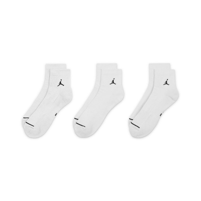 Çorape fundlistë Nike Cush Poly, set 3 palë, për të rritur, të zeza