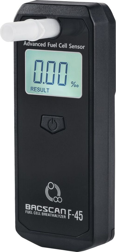 Alkooltestues BACscan F-45, sensor elektro-kimik, ekran LCD, i zi
