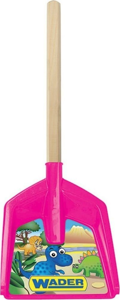 Lopatë lodër Wader, dore druri, 39 cm, ngjyra të ndryshme