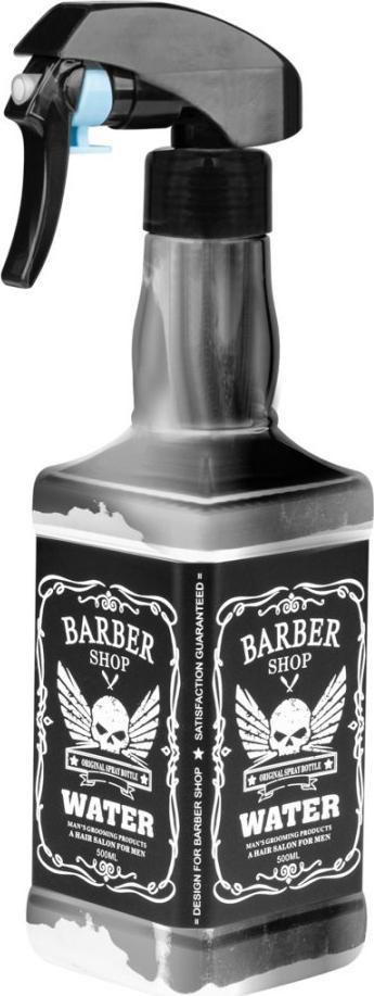 Shishe spërkatëse flokësh Activeshop Whisky Chrome A-10, 500ml, krom