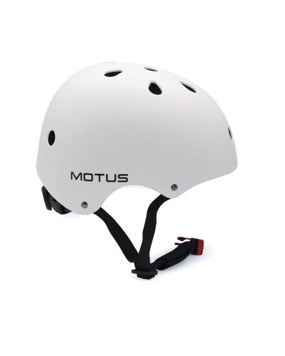 Helmë biçiklete Motus Helmet, madhësia M 55-57 cm, e bardhë
